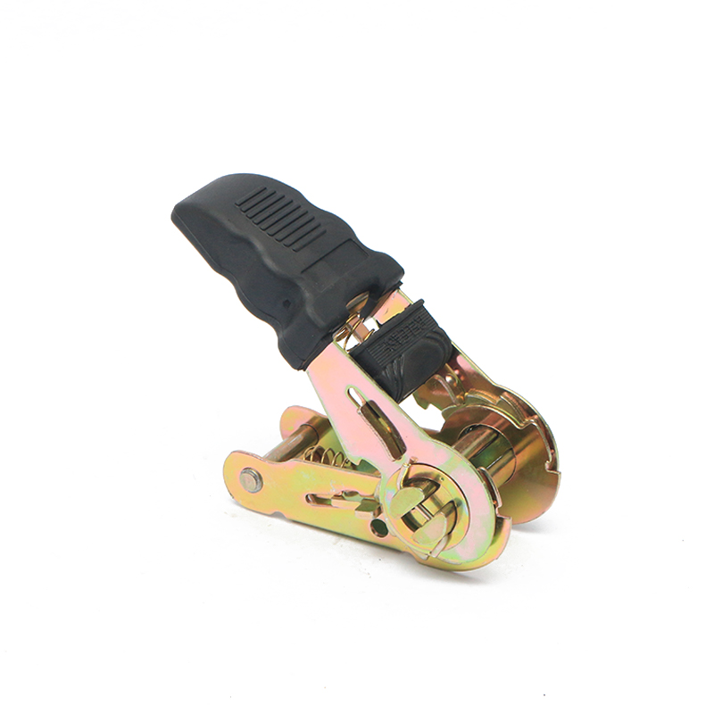 1 pulgada 25mm*800kg/1760lbs goma hawakan tiedown ratchet buckle