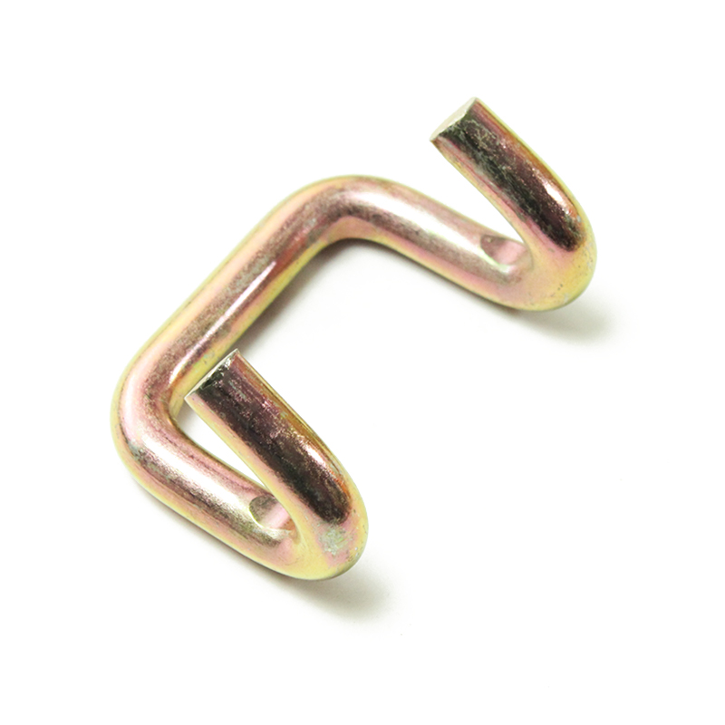 2 pulgada 5t dilaw na zinc claw u hook para sa kargamento lashing strap