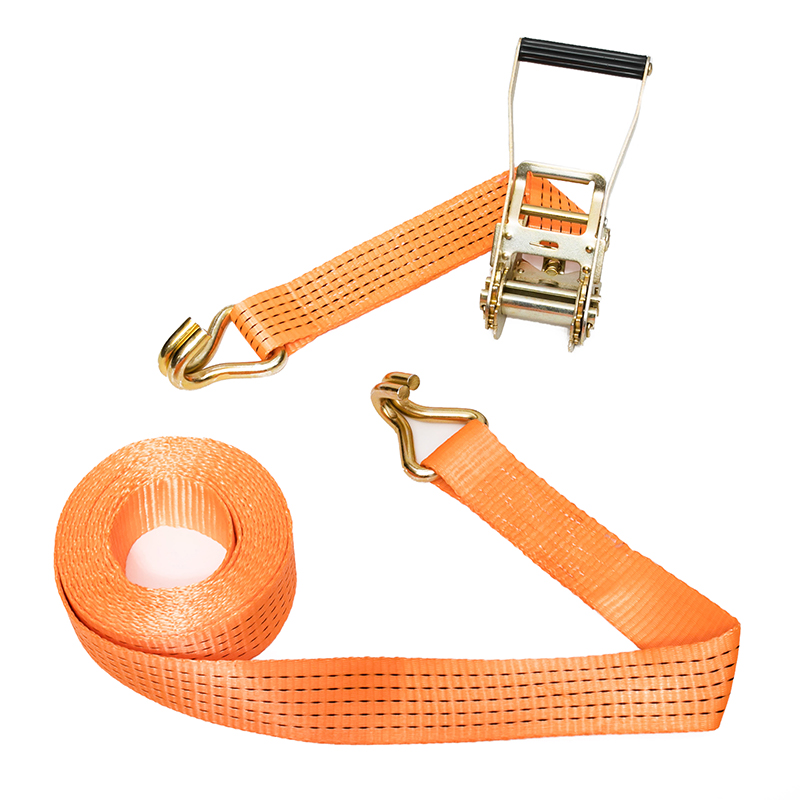 2 pulgada 50mm*5t tie down strap na may double j hook