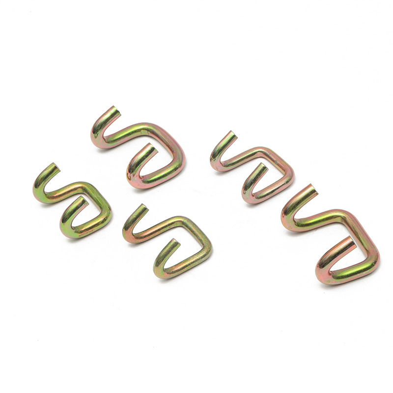 2 pulgada 5t dilaw na zinc claw u hook para sa kargamento lashing strap